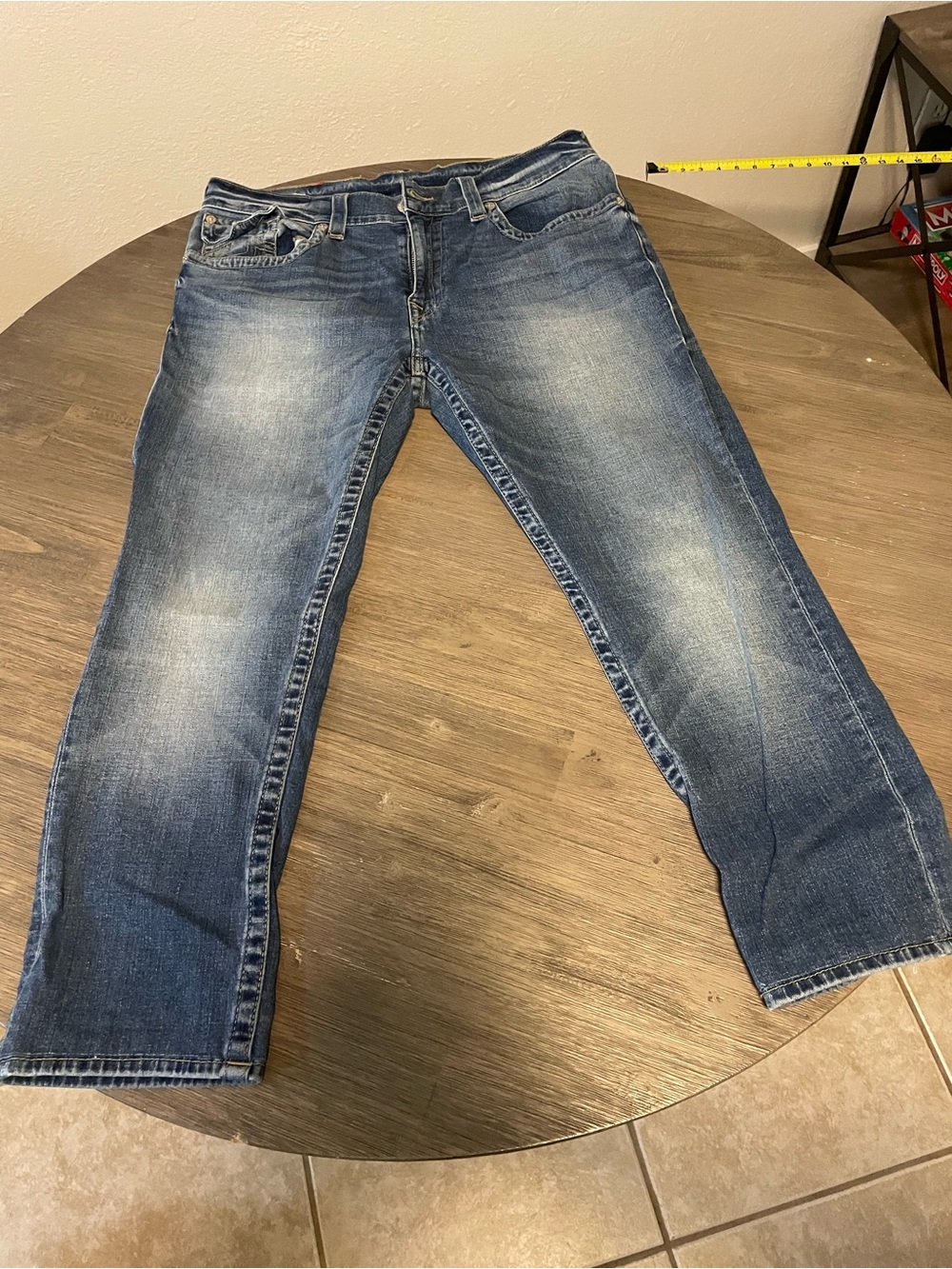 True Religion blue jeans